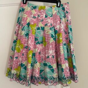Lily Pulitzer pleated skirt